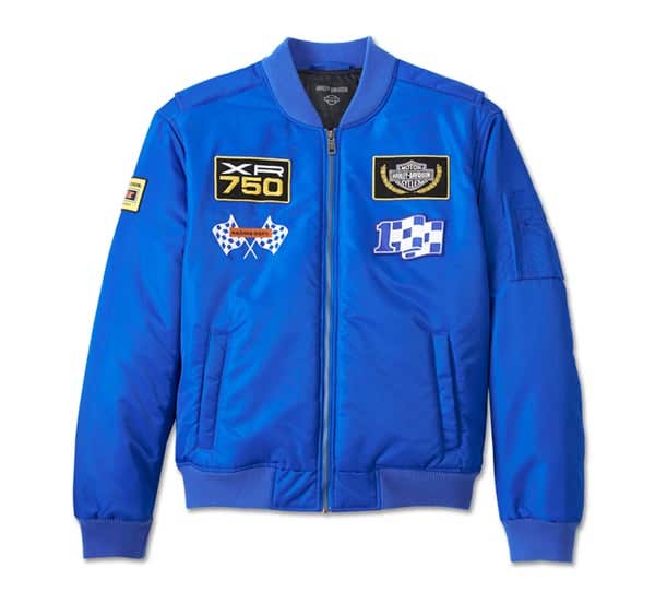 HARLEY-DAVIDSON MENS AT THE CRANK BOMBER JACKET
