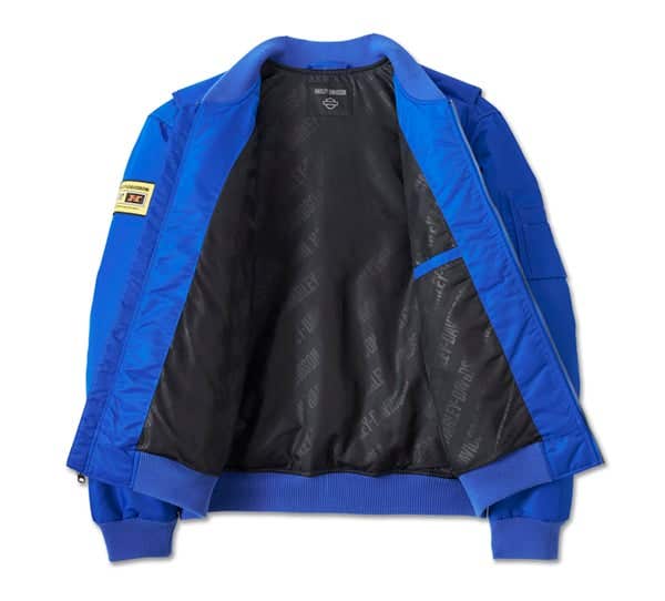 HARLEY-DAVIDSON MENS AT THE CRANK BOMBER JACKET