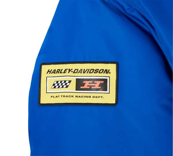 HARLEY-DAVIDSON MENS AT THE CRANK BOMBER JACKET