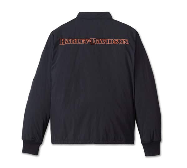 HARLEY-DAVIDSON MENS RACE STRIPES COACHES JACKET