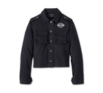 HARLEY-DAVIDSON WOMENS AMERICAN CLASSIC BOXY JACKET