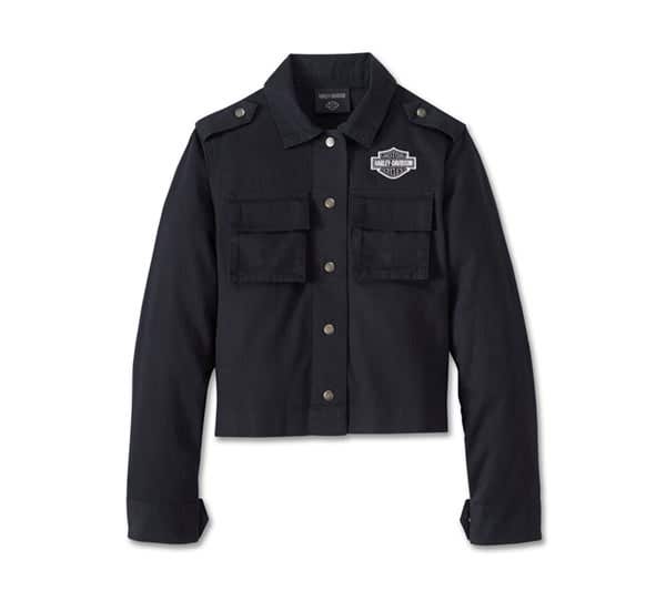 HARLEY-DAVIDSON WOMENS AMERICAN CLASSIC BOXY JACKET