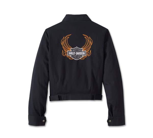 HARLEY-DAVIDSON WOMENS AMERICAN CLASSIC BOXY JACKET
