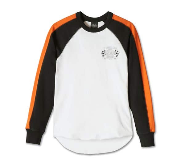 HARLEY-DAVIDSON WOMENS 120TH ANNIVERSARY LONG SLEEVE KNIT TOP