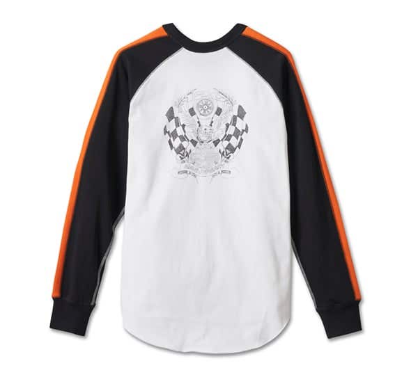 HARLEY-DAVIDSON WOMENS 120TH ANNIVERSARY LONG SLEEVE KNIT TOP