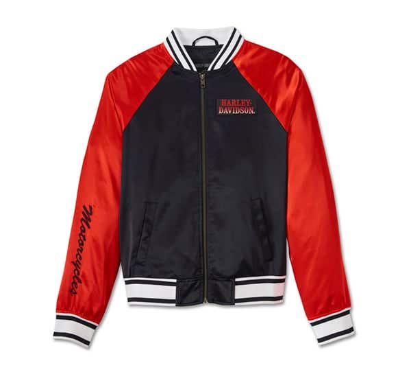 HARLEY-DAVIDSON WOMENS MELTING BOMBER JACKET