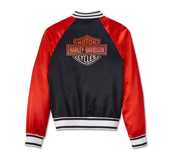 HARLEY-DAVIDSON WOMENS MELTING BOMBER JACKET