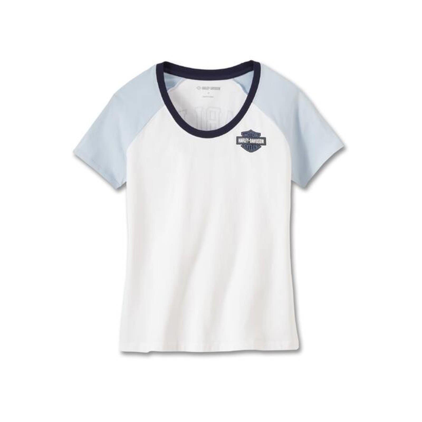HARLEY-DAVIDSON WOMENS UNITED RAGLAN TEE