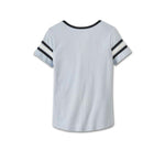 HARLEY-DAVIDSON WOMENS AMERICAN NOTCH NECK TEE