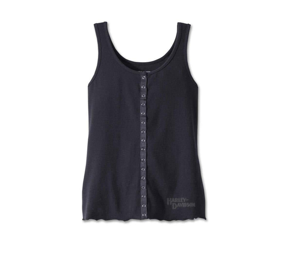 HARLEY-DAVIDSON WOMENS HOMETOWN BAR & SHIELD FASHION TANK