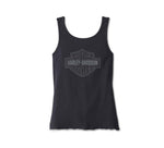 HARLEY-DAVIDSON WOMENS HOMETOWN BAR & SHIELD FASHION TANK