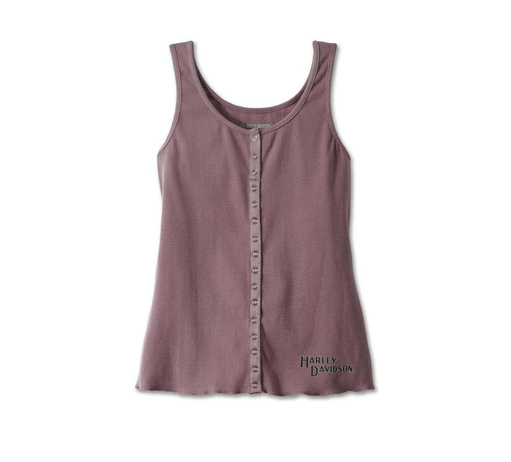 HARLEY-DAVIDSON WOMENS HOMETOWN BAR & SHIELD FASHION TANK