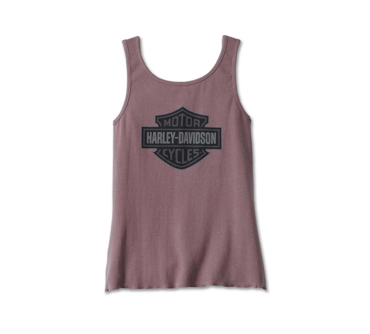 HARLEY-DAVIDSON WOMENS HOMETOWN BAR & SHIELD FASHION TANK