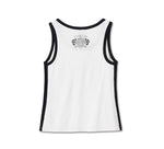 HARLEY-DAVIDSON WOMENS 120TH ANNIVERSARY CONTRAST TANK