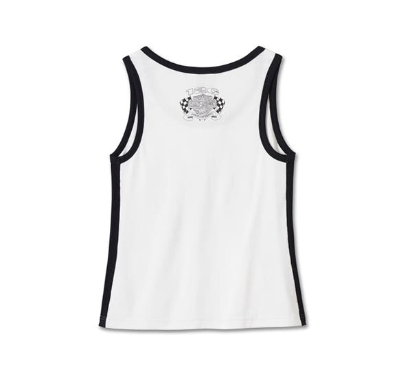 HARLEY-DAVIDSON WOMENS 120TH ANNIVERSARY CONTRAST TANK