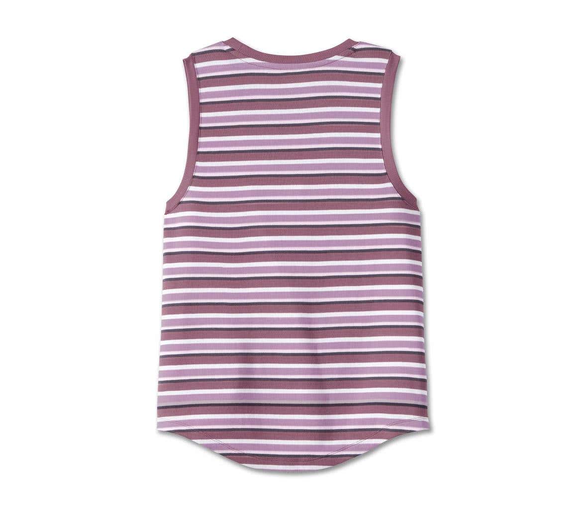 HARLEY-DAVIDSON WOMENS DIVISION STRIPED TANK - YD STRIPE