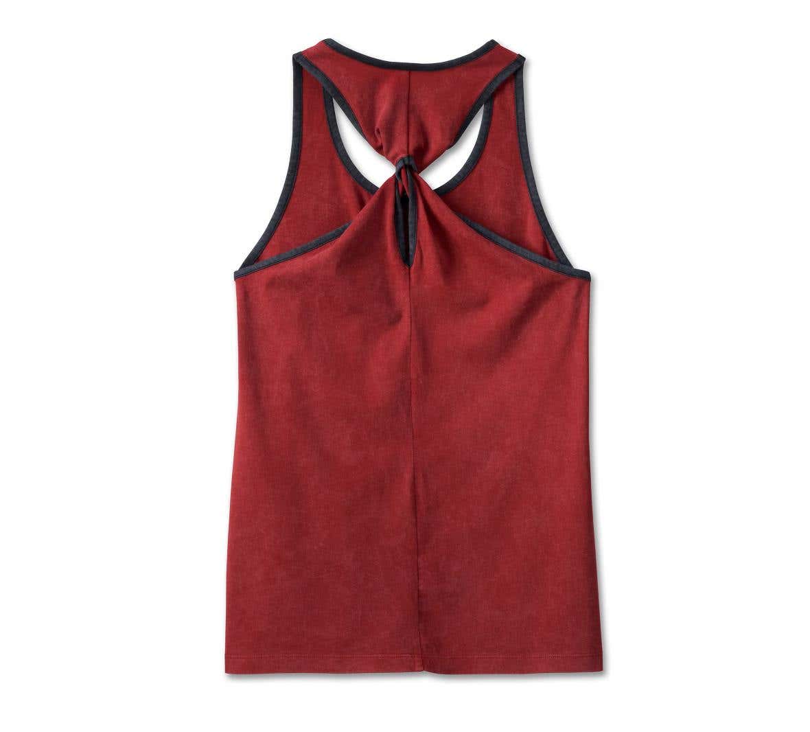 HARLEY-DAVIDSON WOMENS NATIONAL ANTHEM TWIST BACK TANK