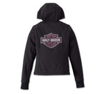 HARLEY-DAVIDSON WOMENS MISS ENTHUSIAST SOFTSHELL JACKET