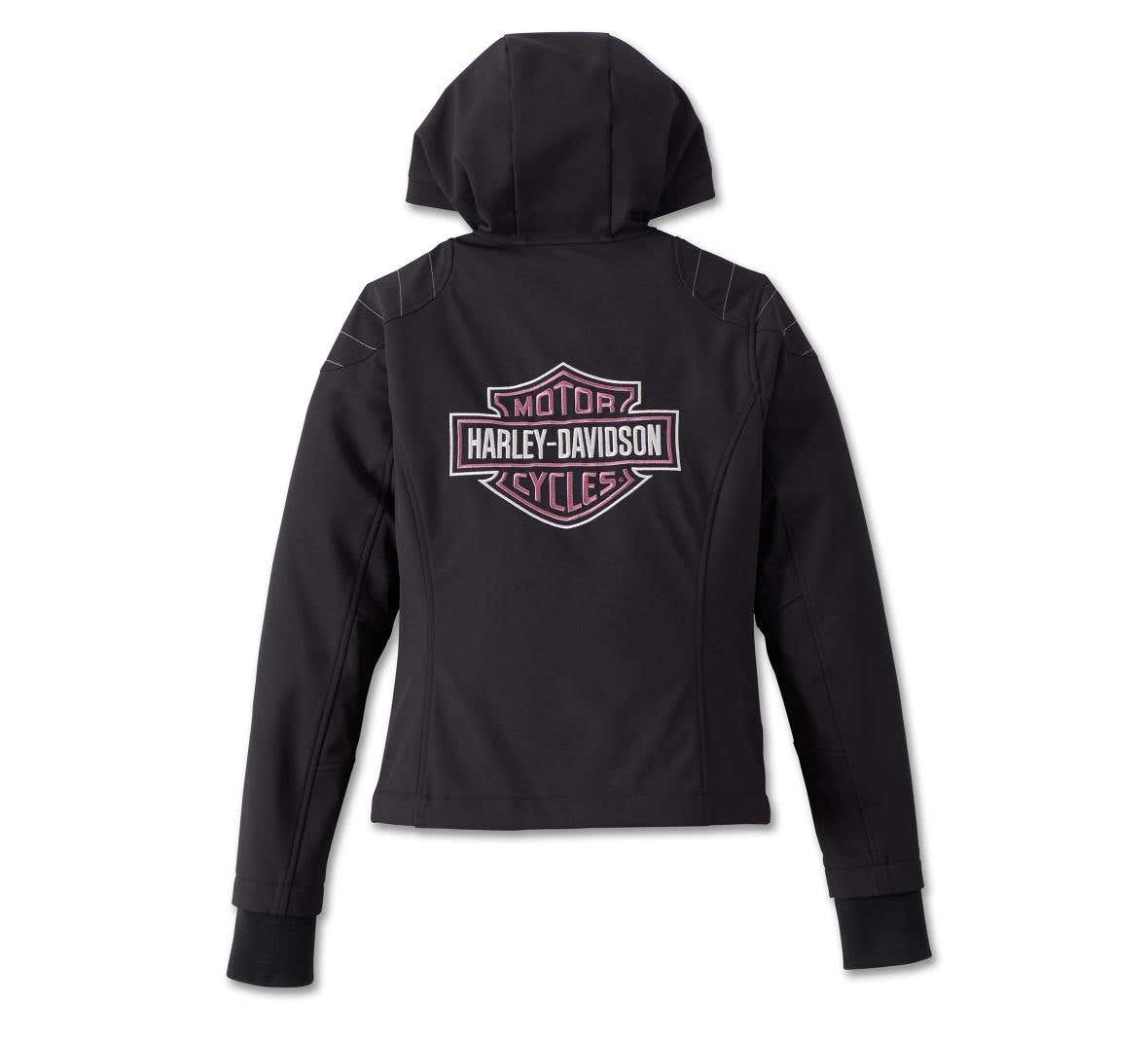 HARLEY-DAVIDSON WOMENS MISS ENTHUSIAST SOFTSHELL JACKET