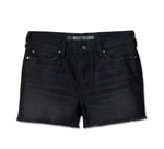 HARLEY-DAVIDSON WOMENS TOUR OF DUTY BLACK DENIM SHORT