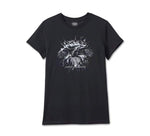 HARLEY-DAVIDSON WOMENS 120TH ANNIVERSARY GRAPHIC TEE