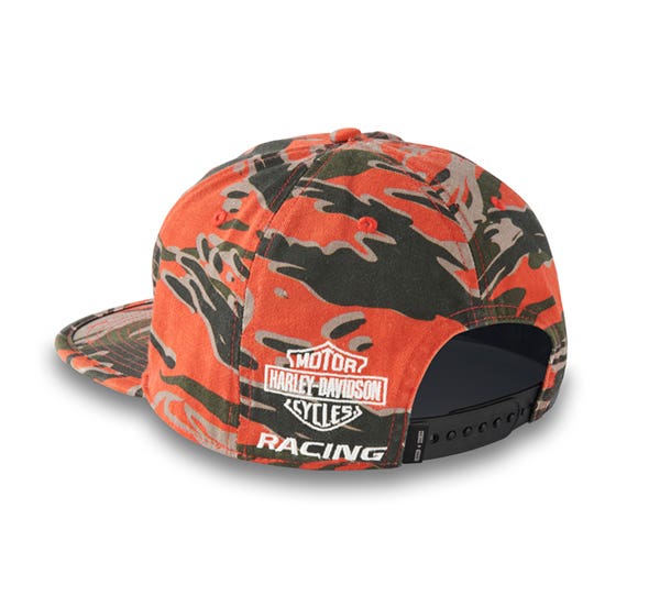 HARLEY-DAVIDSON MENS FASTER ADJUSTABLE SNAPBACK