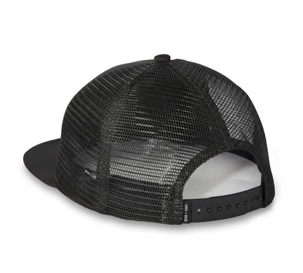 HARLEY-DAVIDSON MENS #1 RACING TRUCKER CAP