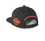 HARLEY-DAVIDSON MENS ADJUSTABLE SNAPBACK