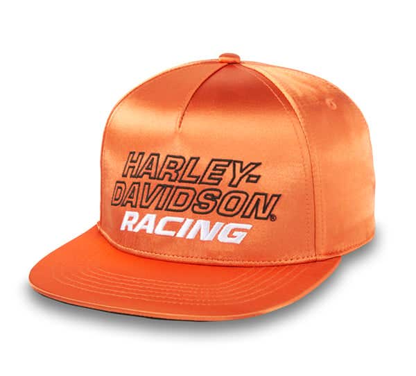 HARLEY-DAVIDSON MENS SATIN BASEBALL CAP