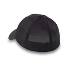 HARLEY-DAVIDSON MENS H-D OIL CAN BAR & SHIELD STRETCH-FIT CAP