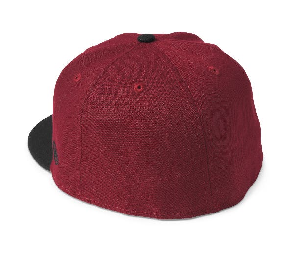 HARLEY-DAVIDSON MENS WILLIE G (TM) SKULL PATCH LOGO 59FIFTY (R) CAP