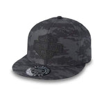 HARLEY-DAVIDSON MENS MODERN CAMO STRETCH FIT CAP