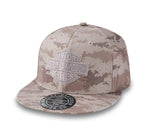 HARLEY-DAVIDSON MENS MODERN CAMO STRETCH FIT CAP