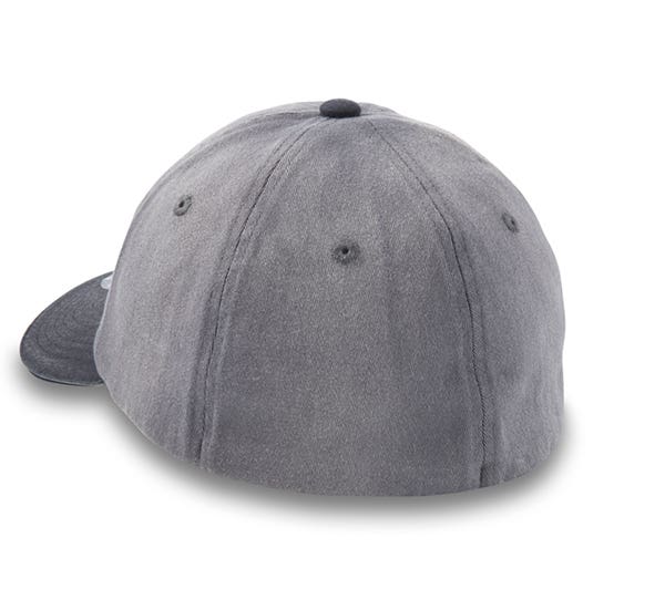 HARLEY-DAVIDSON MENS REFLECTIVE #1 CURVED BILL FITTED HAT