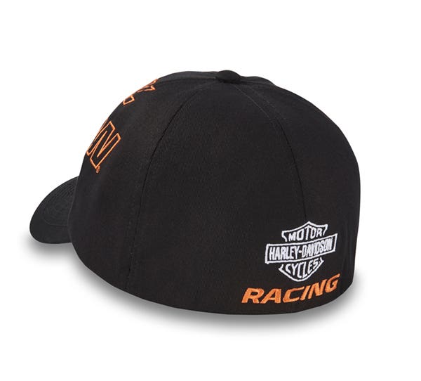 HARLEY-DAVIDSON MENS INVINCIBLE FITTED BASEBALL CAP
