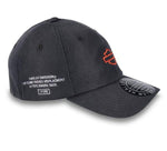 HARLEY-DAVIDSON MENS ENGINEERED FITTED CAP