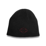 HARLEY-DAVIDSON WOMENS BAR & SHIELD REVERSIBLE KNIT HAT