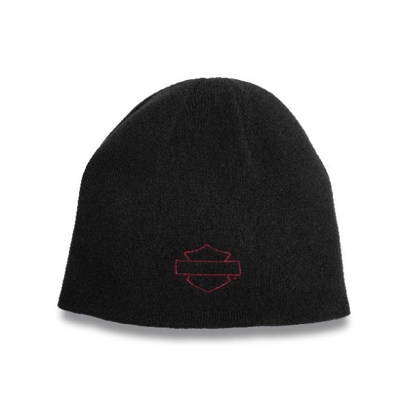 HARLEY-DAVIDSON WOMENS BAR & SHIELD REVERSIBLE KNIT HAT