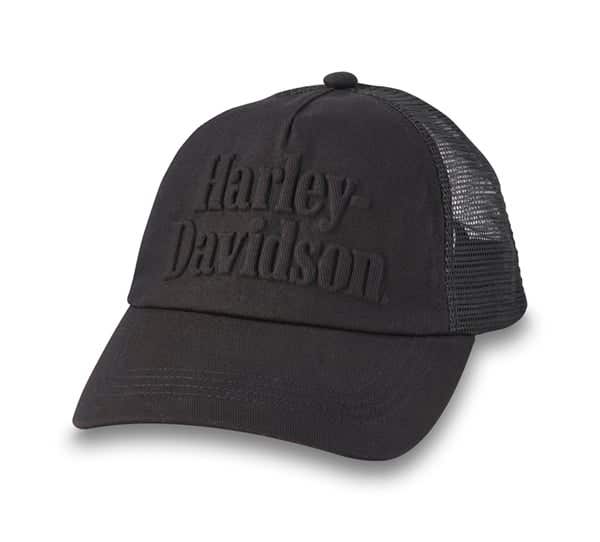 HARLEY-DAVIDSON WOMENS DARTING TRUCKER CAP