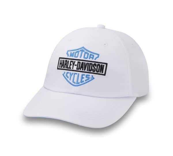 HARLEY-DAVIDSON WOMENS THREE STARS BAR & SHIELD ADJUSTABLE CAP