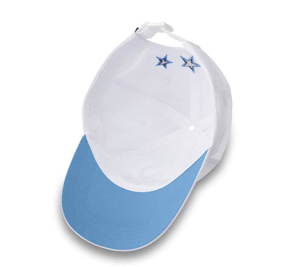 HARLEY-DAVIDSON WOMENS THREE STARS BAR & SHIELD ADJUSTABLE CAP