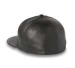 HARLEY-DAVIDSON MENS BAR & SHIELD PREMIUM LEATHER BASEBALL CAP