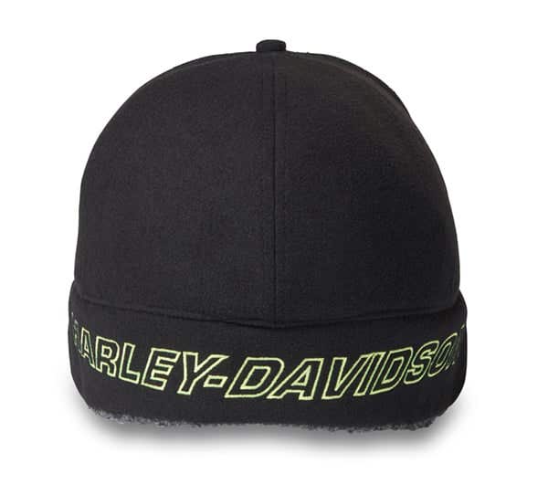 HARLEY-DAVIDSON MENS WILLIE G SKULL FLAP HAT