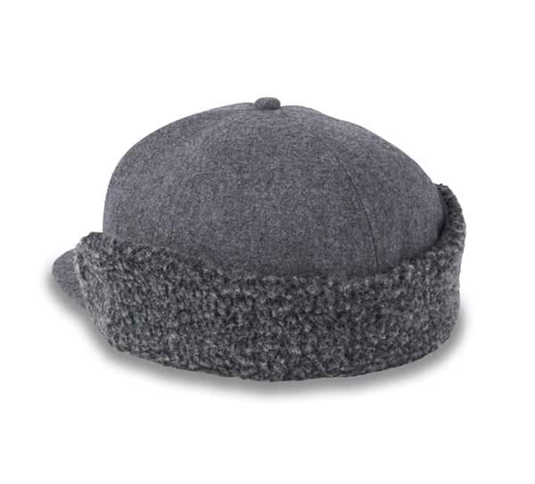 HARLEY-DAVIDSON MENS WILLIE G SKULL FLAP HAT