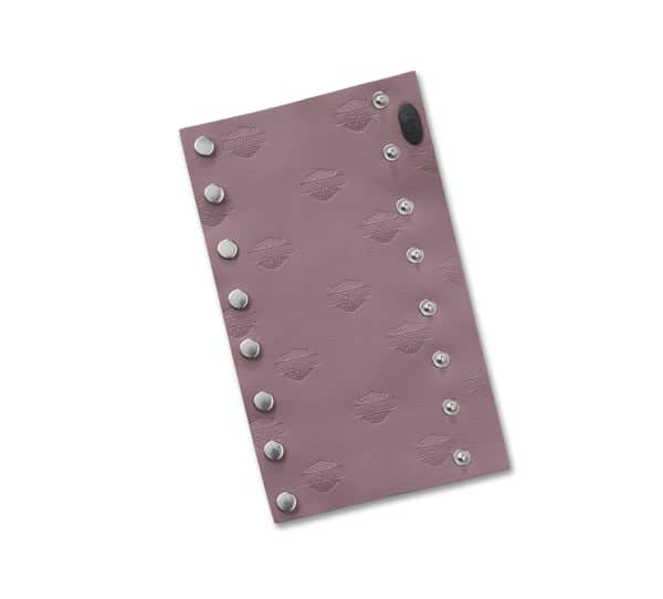 HARLEY-DAVIDSON WOMENS BAR & SHIELD LEATHER PONYTAIL WRAP