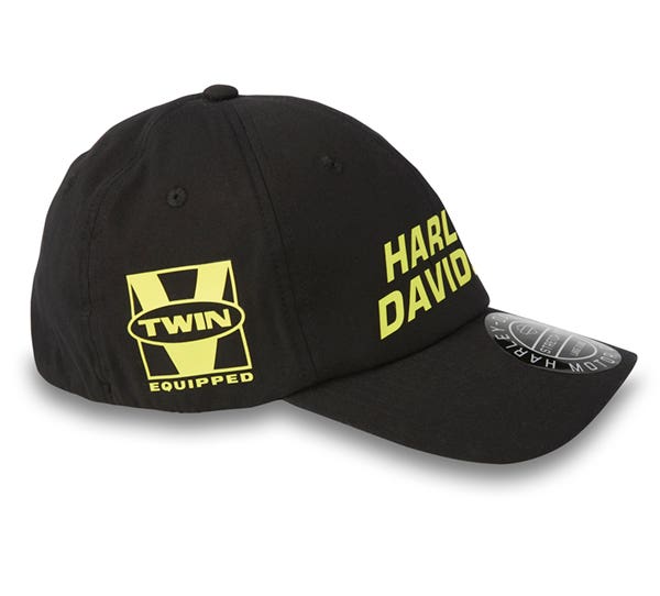 HARLEY-DAVIDSON MENS WILLIE G SKULL VIPER WAXED STYLE CAP