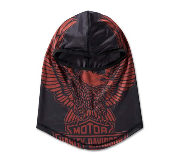 HARLEY-DAVIDSON MENS BALD EAGLE BALACLAVA WITH COOLCORE