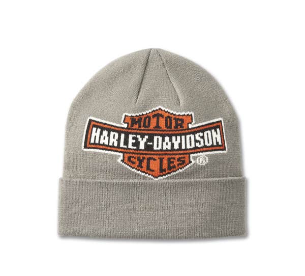 HARLEY-DAVIDSON MENS H-D OIL CAN BEANIE