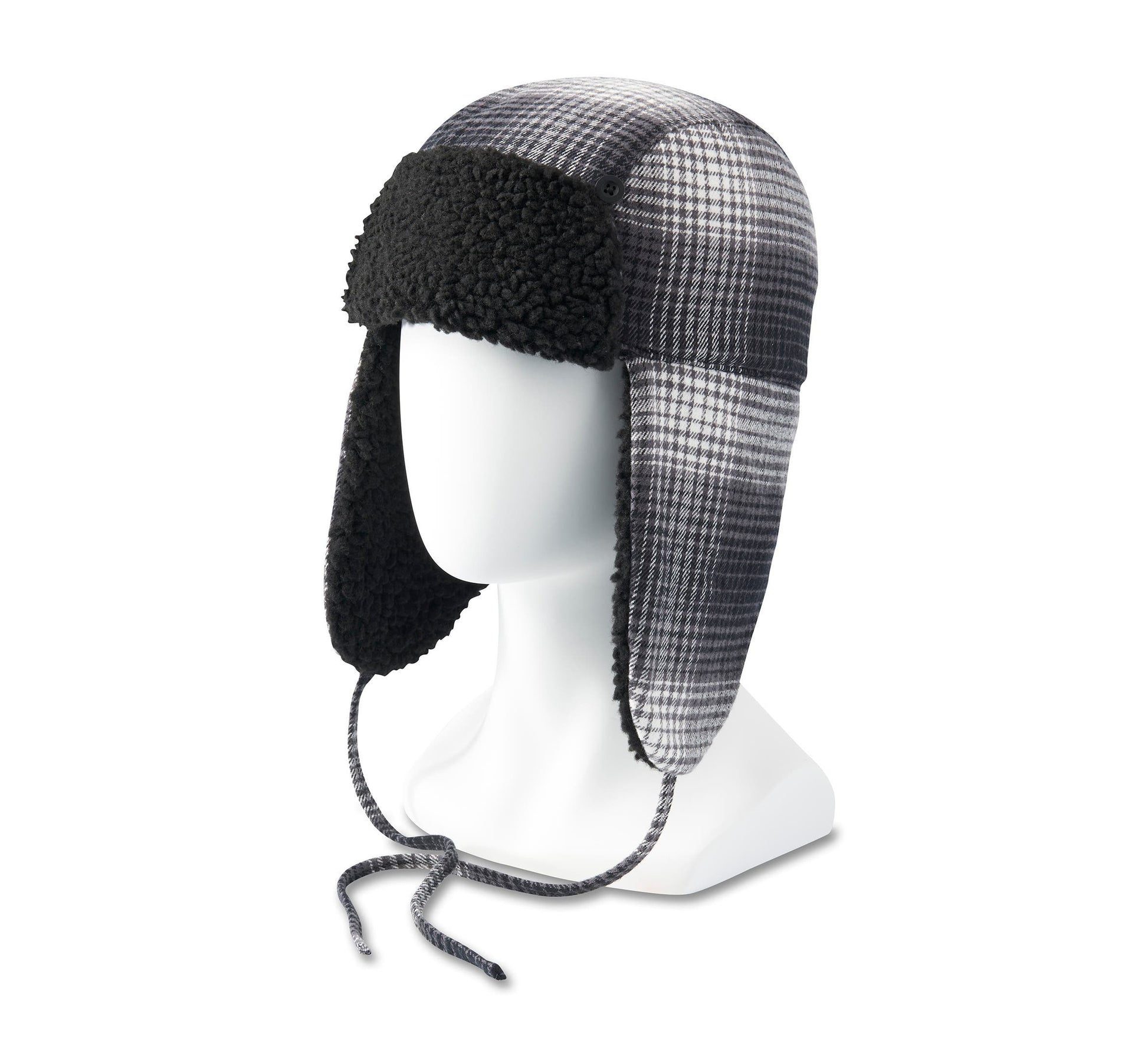 HARLEY-DAVIDSON WOMENS HARLEY-DAVIDSON REVERSIBLE TRAPPER HAT