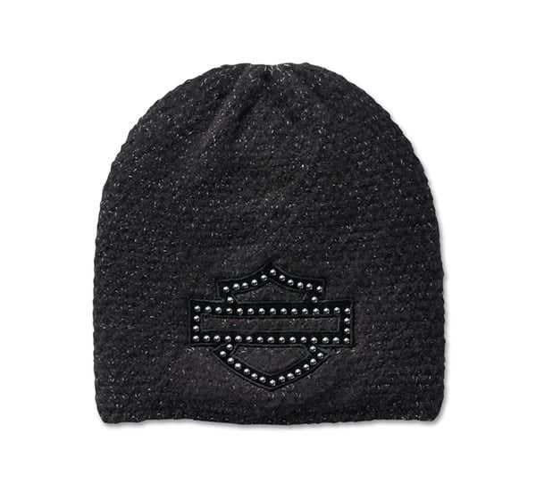 HARLEY-DAVIDSON WOMENS BAR & SHIELD BEANIE